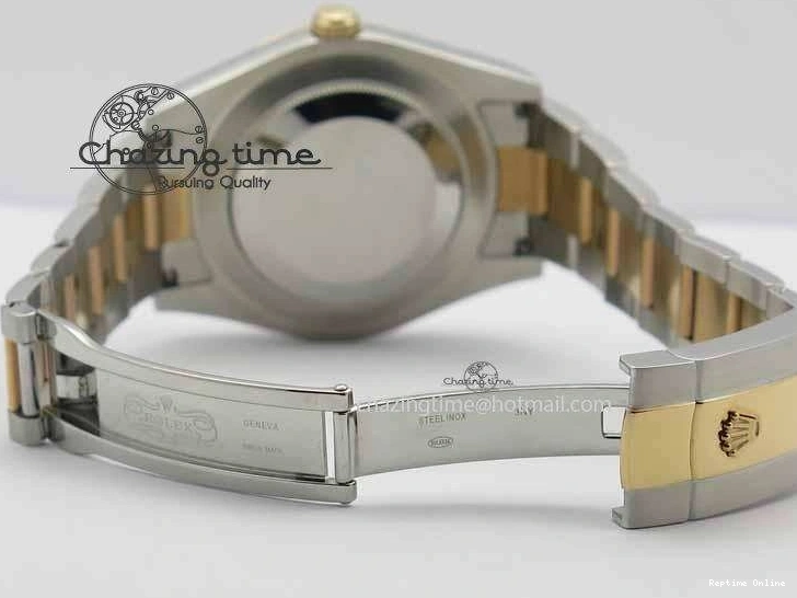 0127 DateJust II 41mm SS RG BP Maker Best Edition Silver Sticks Dial On SS RG Bracelet SA Comfortable 3716